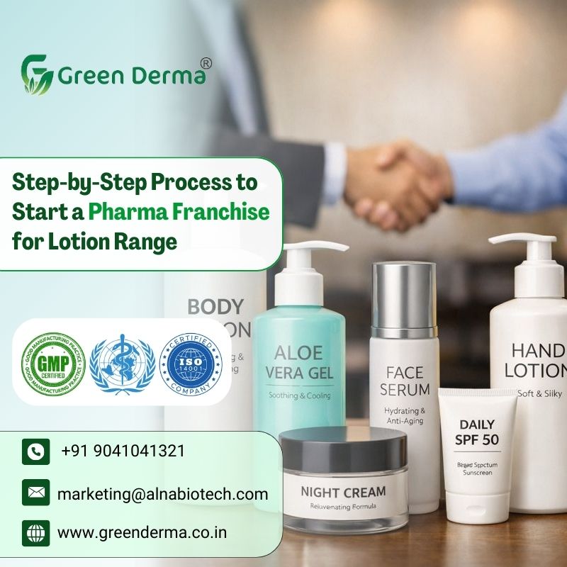 Pharma Franchise for Lotion Range