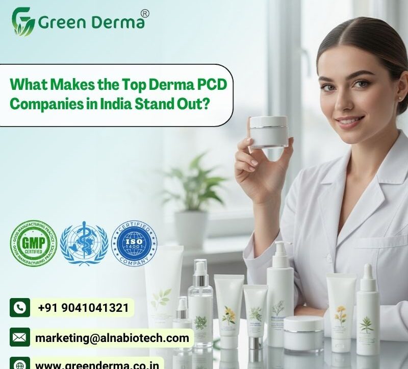 Top Derma PCD Companies in India