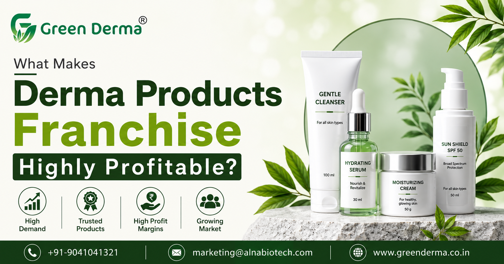 What Makes Derma Products Franchise Highly Profitable?