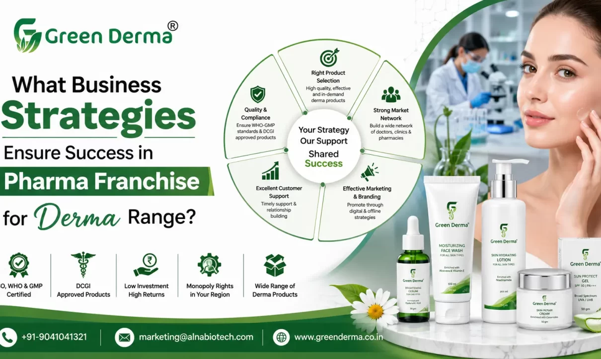 Pharma Franchise for Derma Range