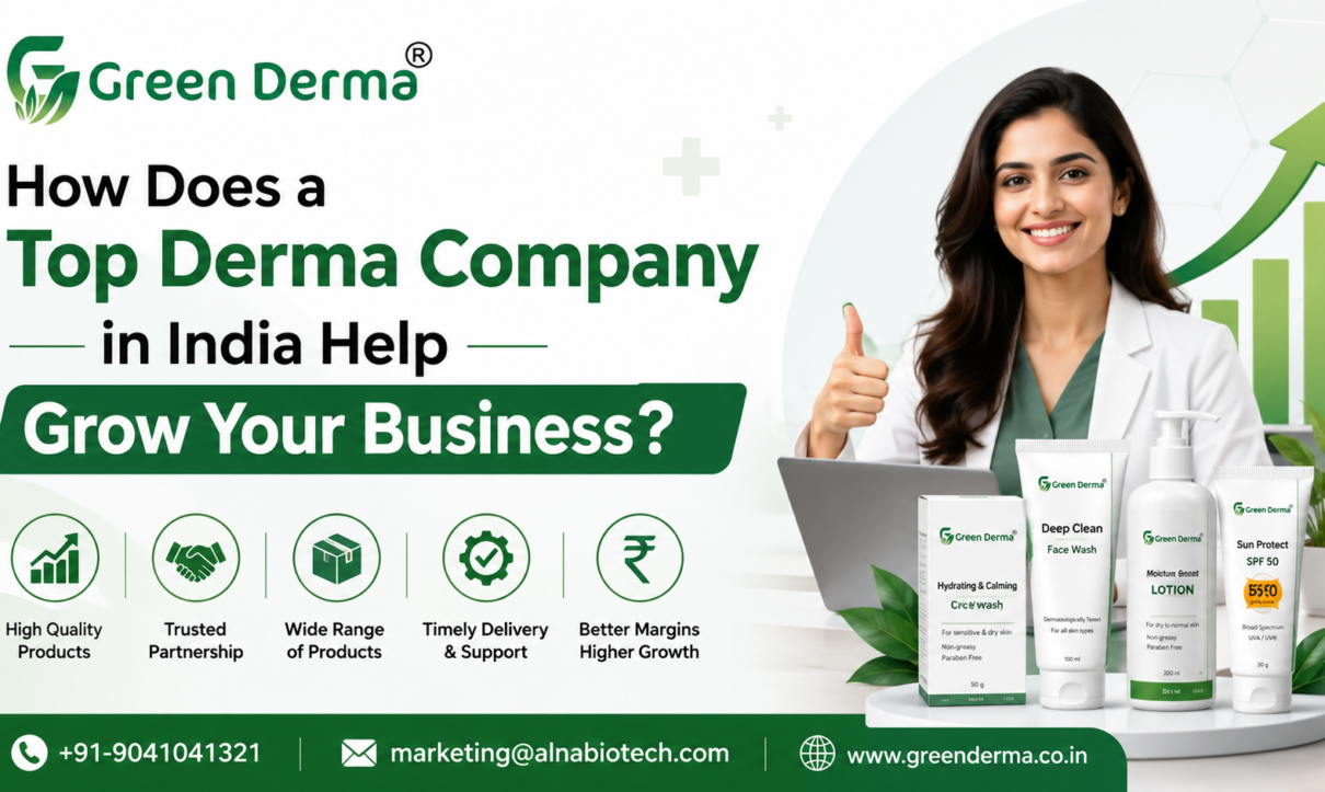 Top Derma Company in India
