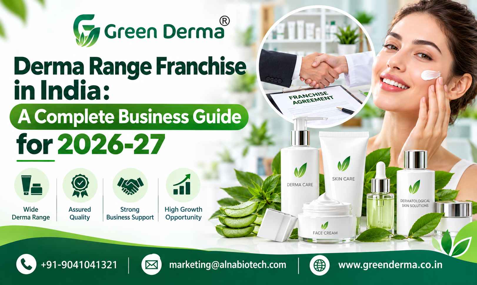 Derma Range Franchise in India